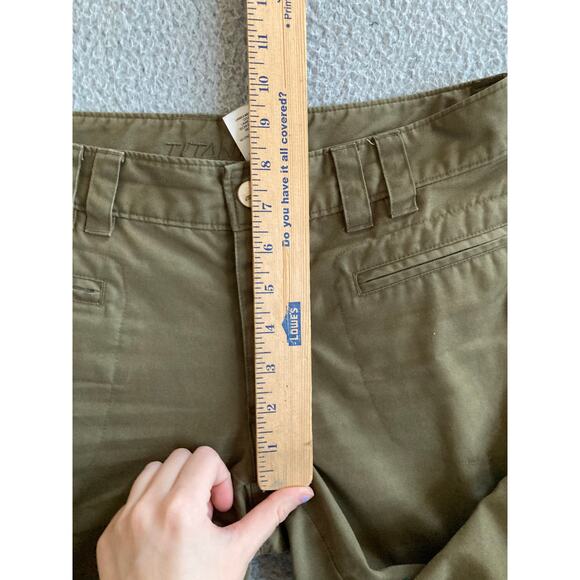 Columbia Titanium Pants 4 Small Cargo Straight Taper Leg Beige Hike Outdoor Y2K - Picture 14 of 16